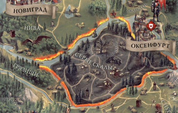ведьмак 3 интерактивная карта