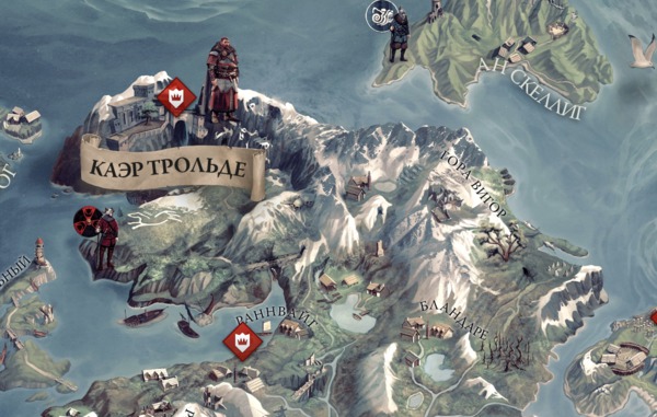 Ведьмак 3 "Дикая охота" - интерактивная карта  на mego-forum.ru